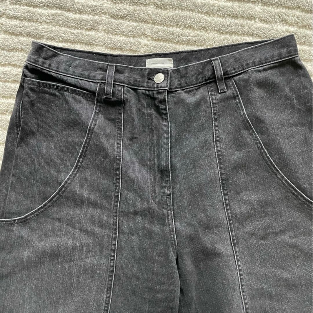 James Street Co CARGO BARREL JEAN - WASHED BLACK