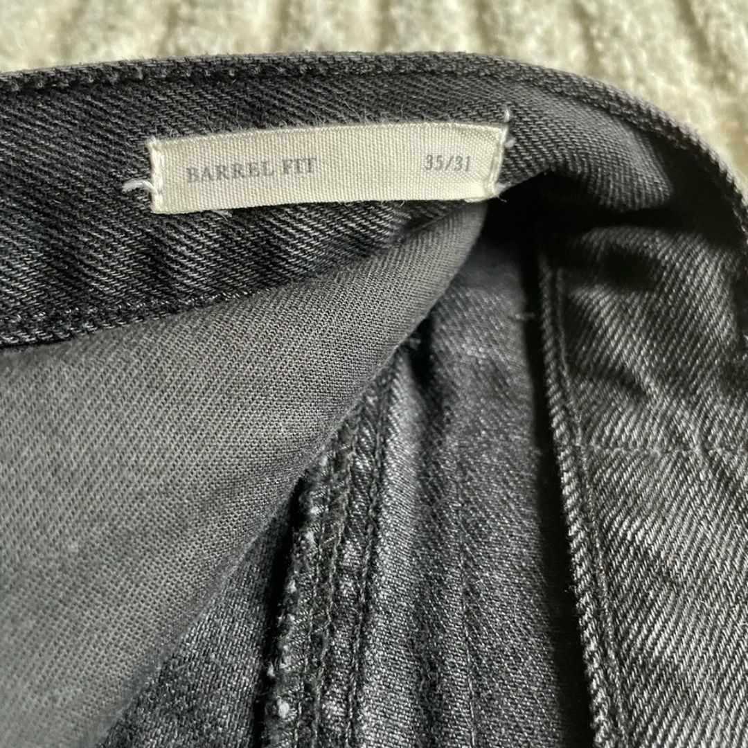 James Street Co CARGO BARREL JEAN - WASHED BLACK