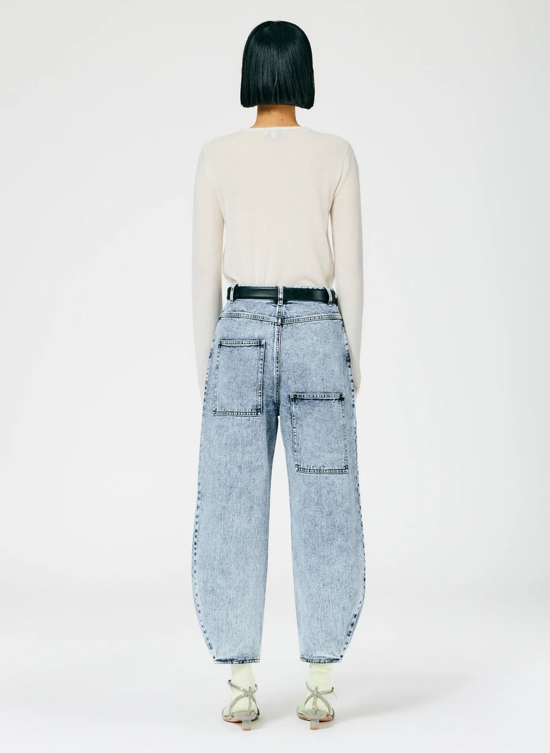 Acid Wash Denim High Waisted Quinn Jean
