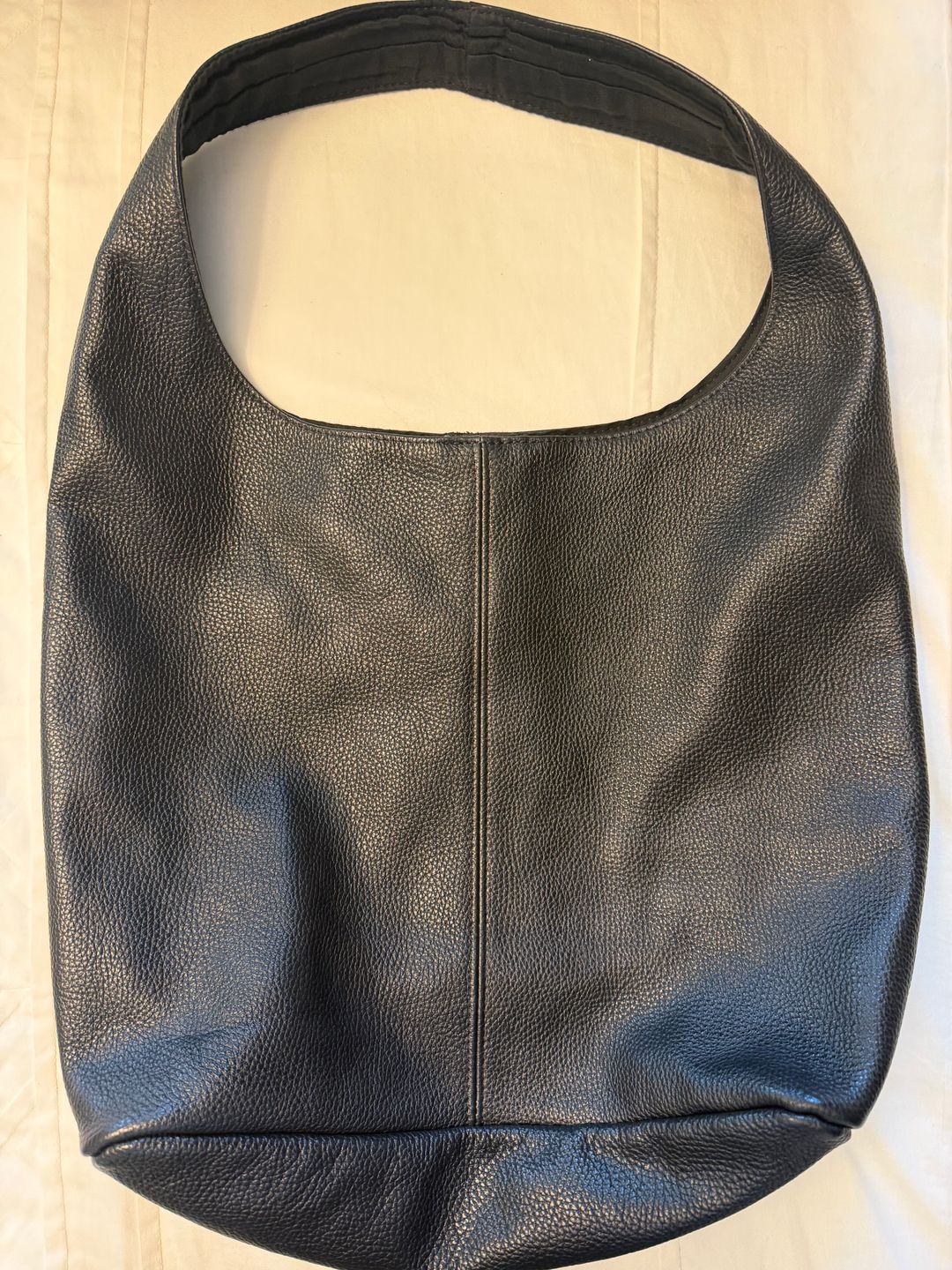 Scarlett Black Leather Shoulder Bag