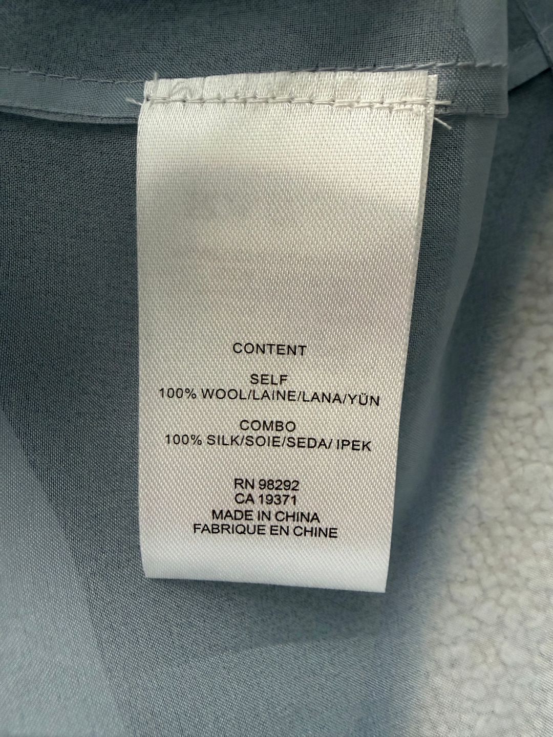 Tibi Melee Crepe V-Neck Dress With Organza Lining