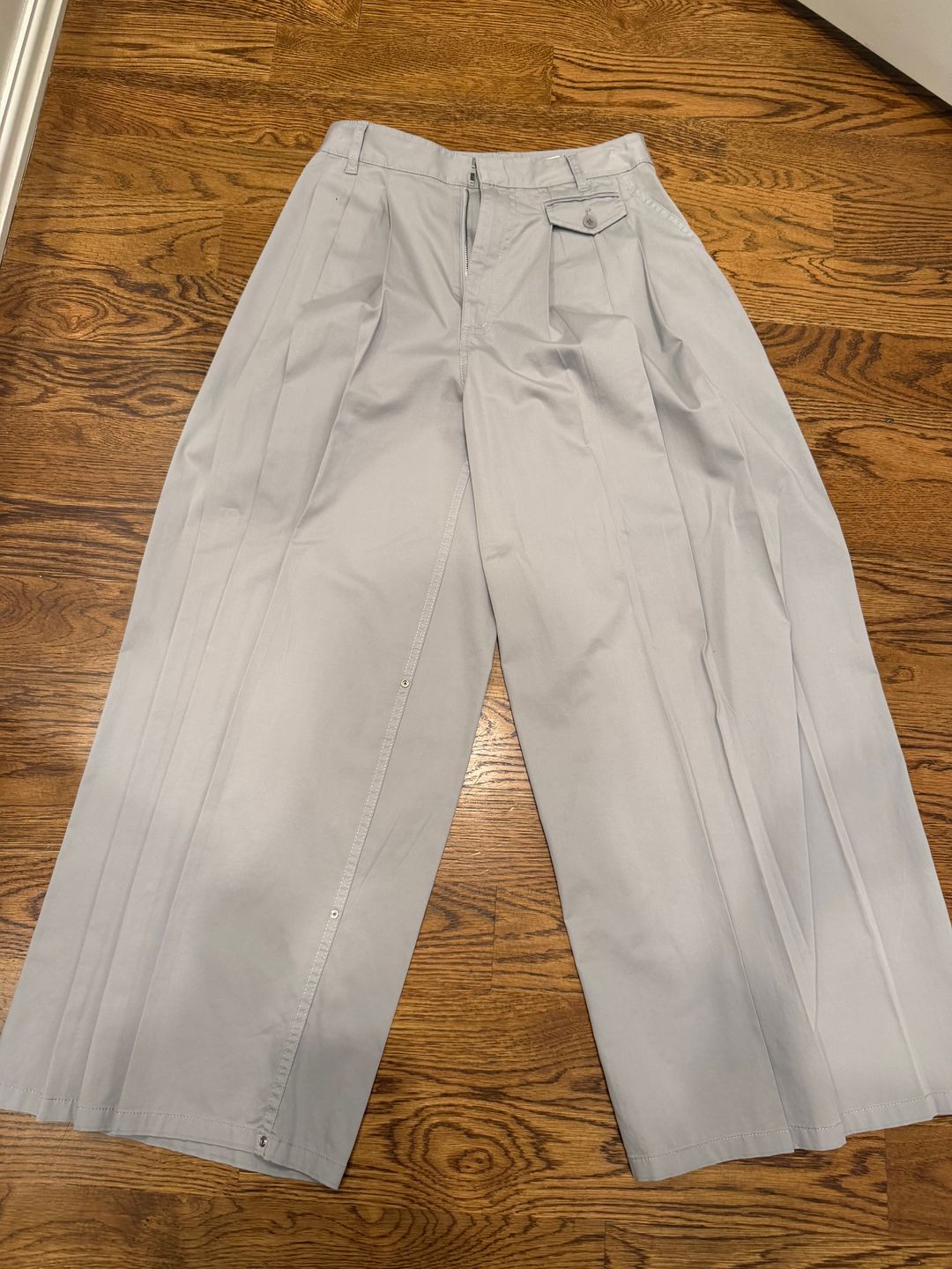 Bio Twill Triple Pleat Pant