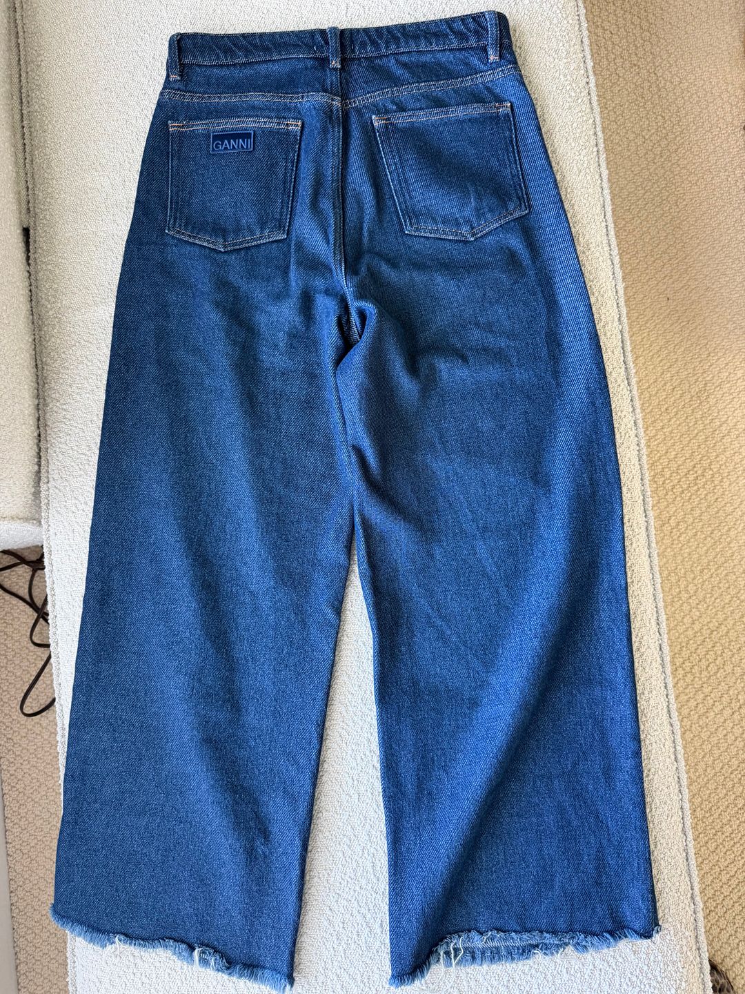 Ganni Heavy Denim Drawstring Jean