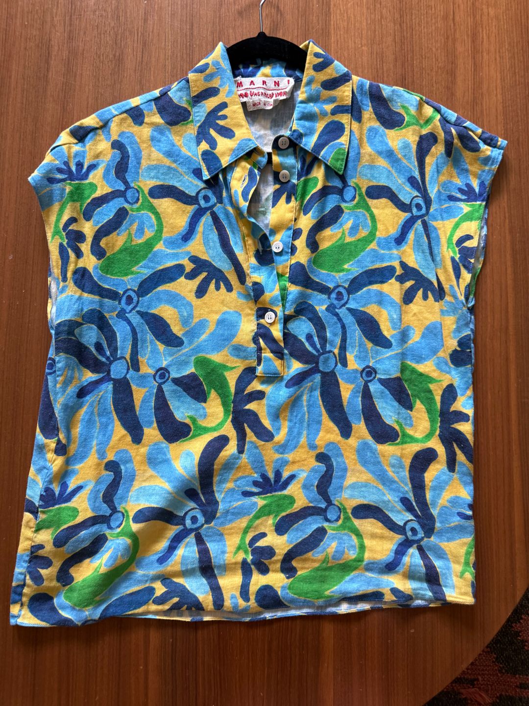 Marni x No Vacancy Inn sleeveless shirt