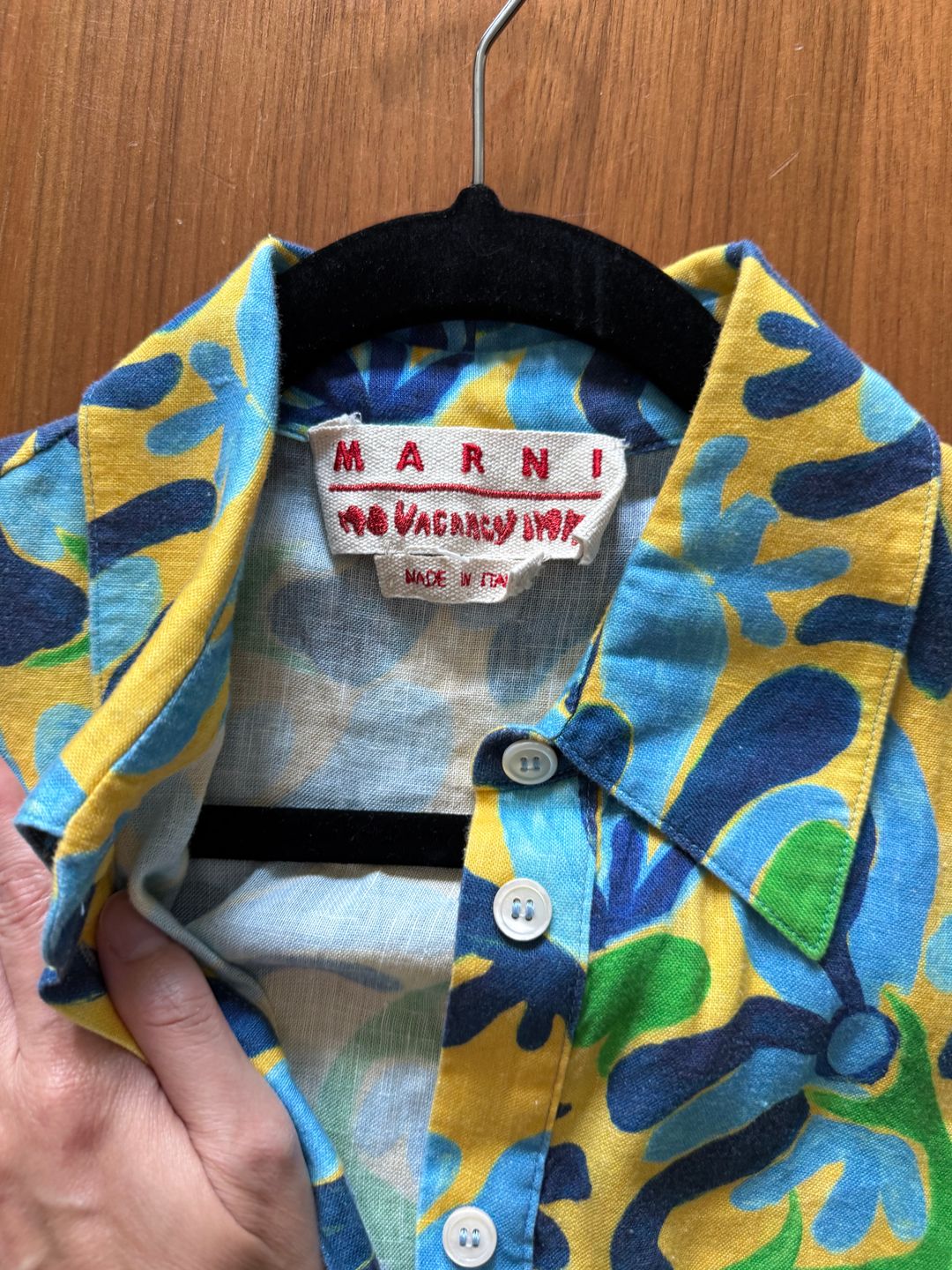 Marni x No Vacancy Inn sleeveless shirt