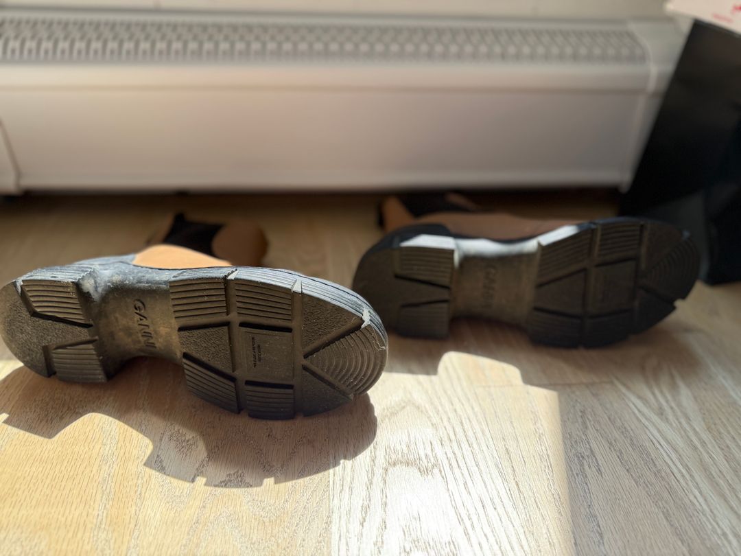 Ganni New GANNI CHELSEA BOOTS