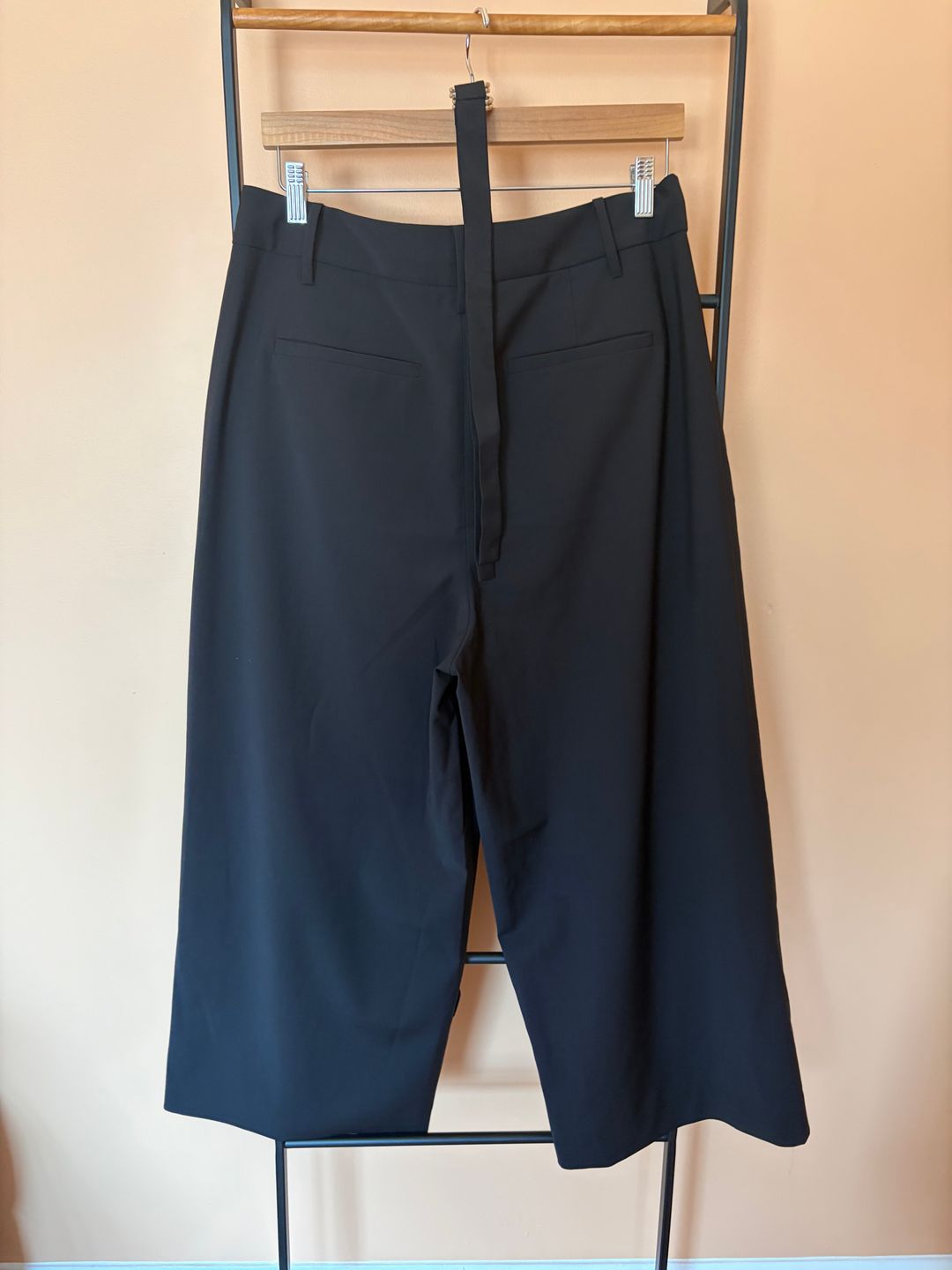 Tropical Wool Stella Pant with Removable Ankle Bands