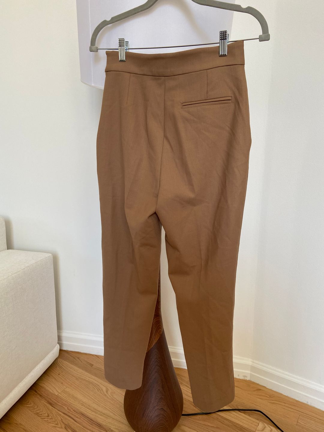 Beige trousers