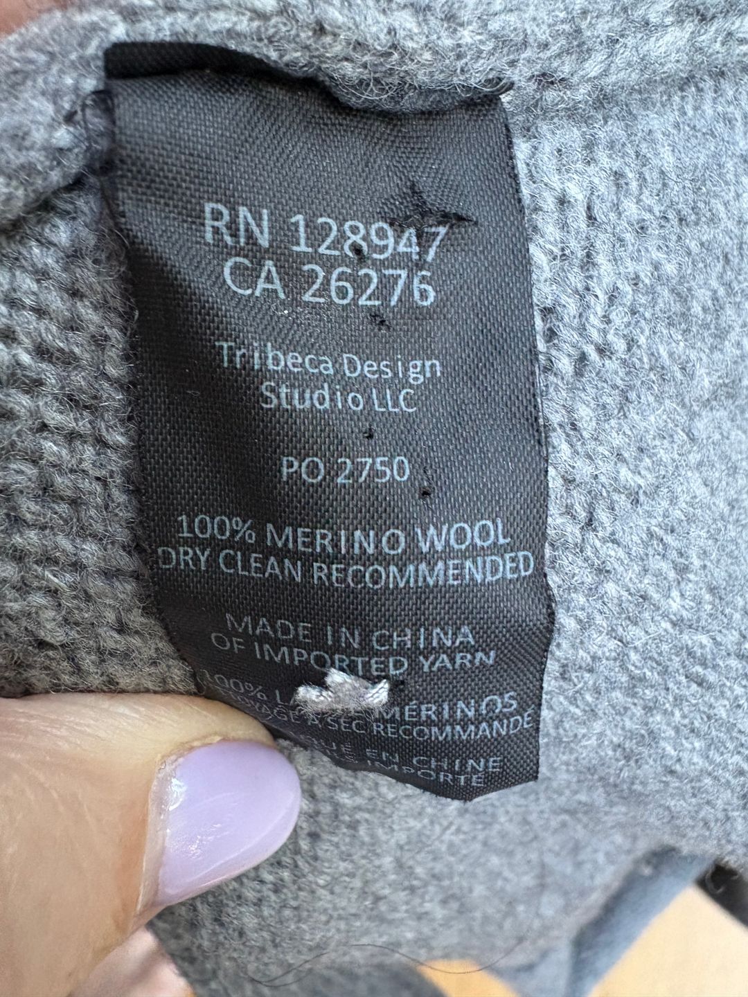 Nili Lotan Nili Lotan Merino Wool V-Neck Sweater