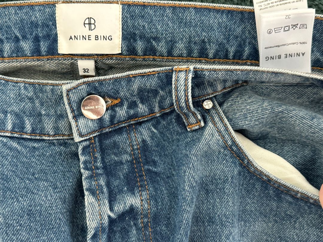 ANINE BING Hugh Jean - Dark Indigo