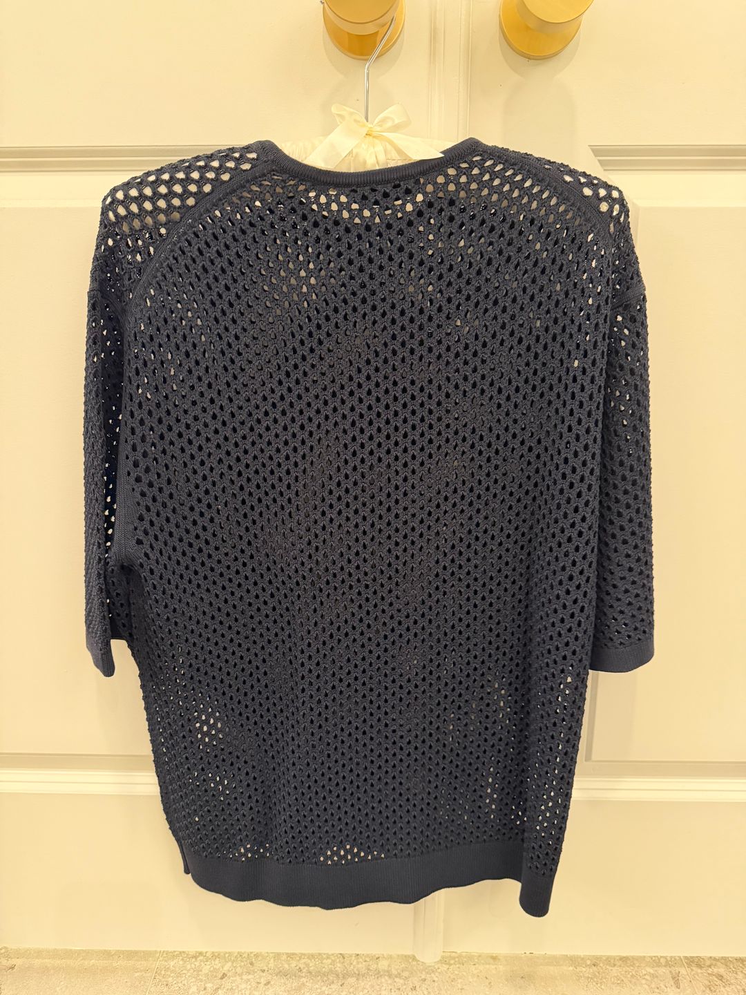 Crochet Netting Oversized Easy T-Shirt