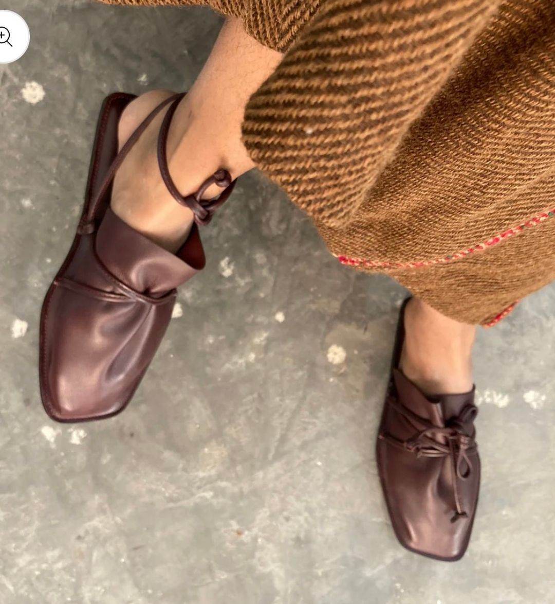 SACK Slip Ons, Wine, UK6