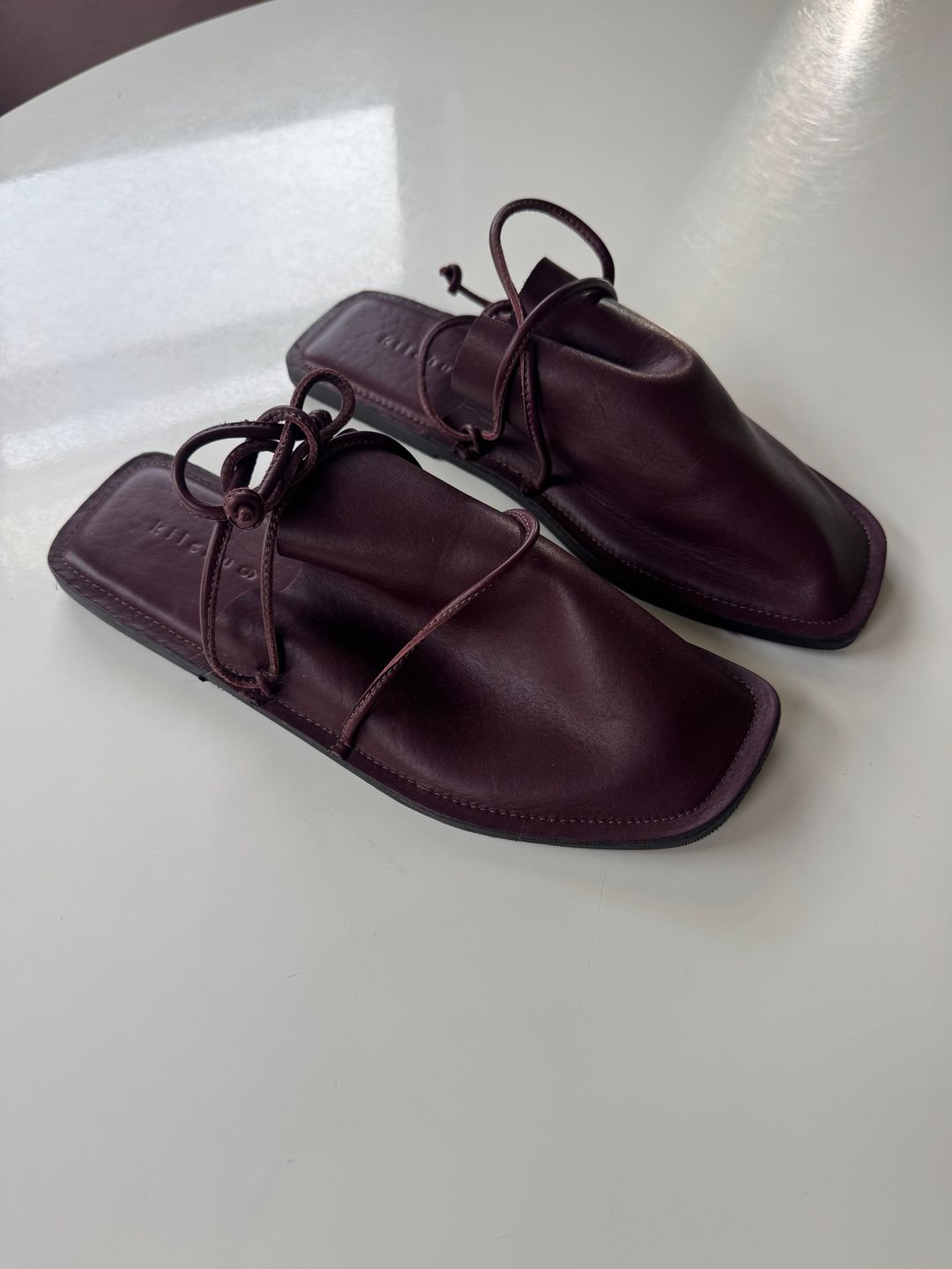SACK Slip Ons, Wine, UK6