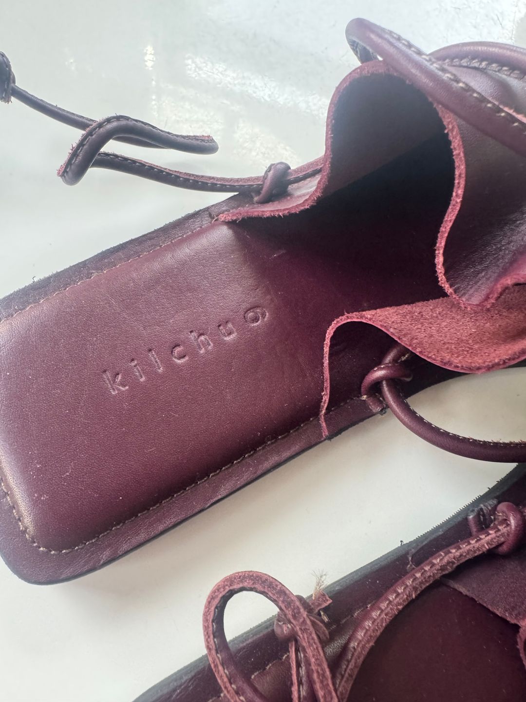 SACK Slip Ons, Wine, UK6