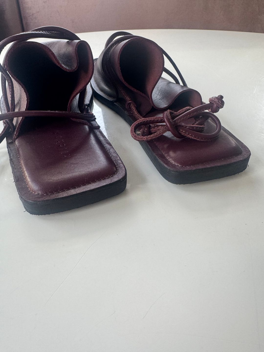 SACK Slip Ons, Wine, UK6
