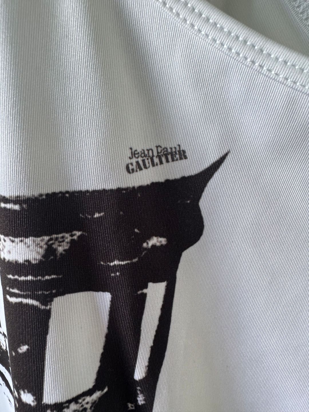 JEAN PAUL GAULTIER Trompe L'oeil Cage Corset Tank Top 