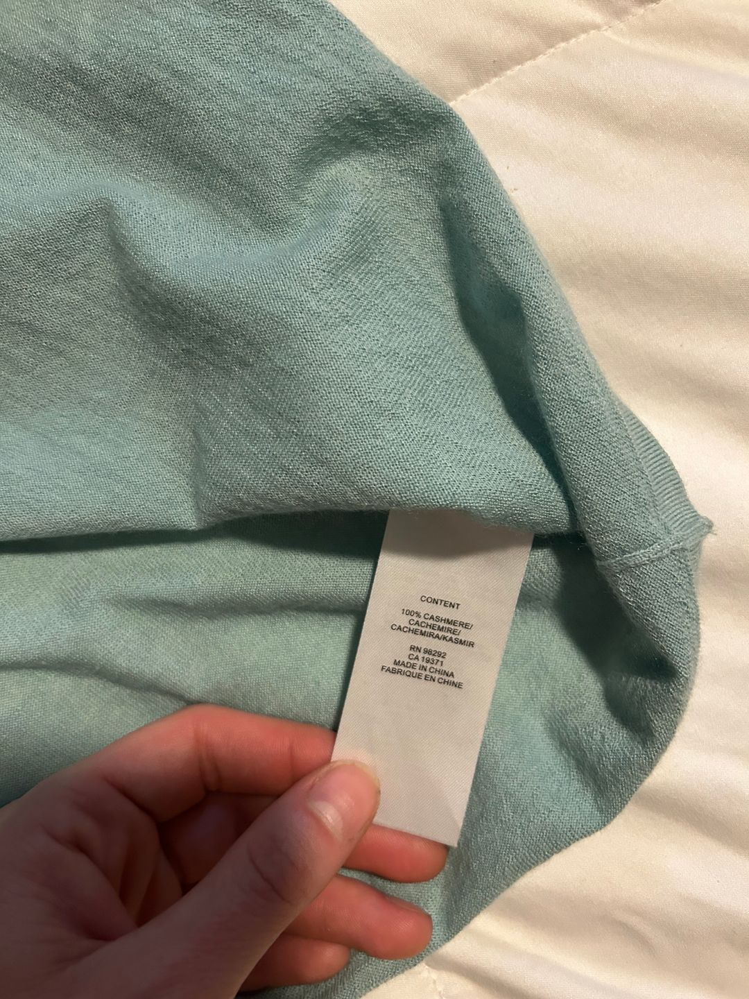 Tissue Cashmere Tank