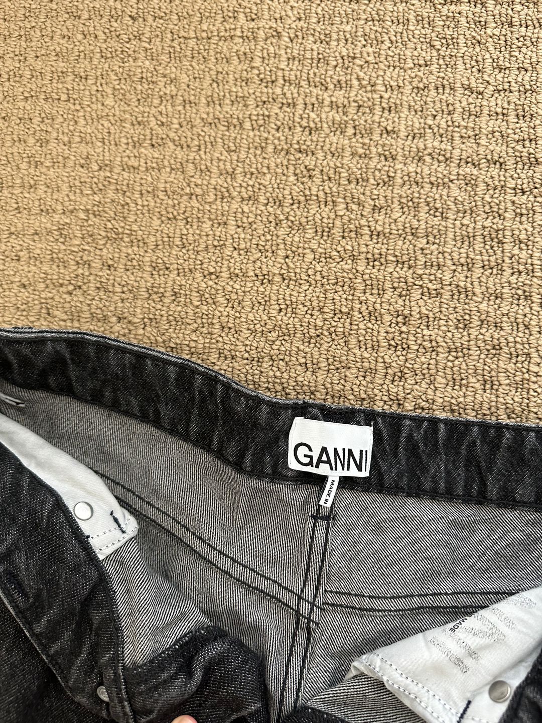 Ganni Rigid Denim Swigy