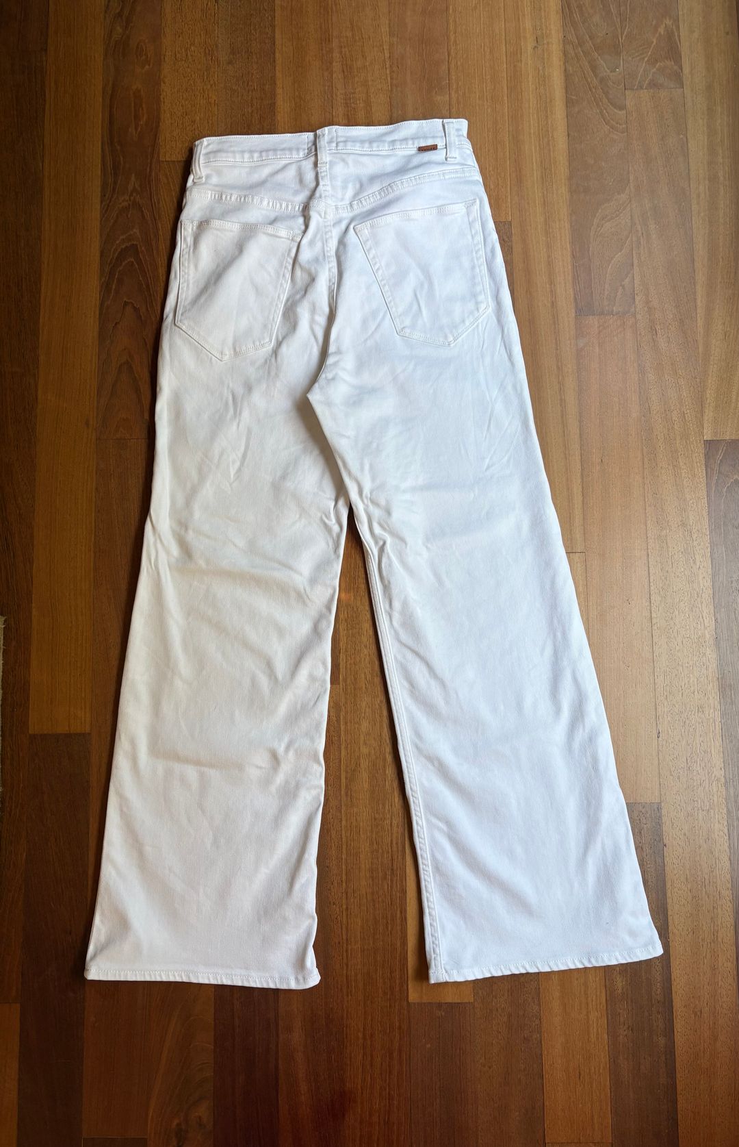 The Wide A Leg in Soft White