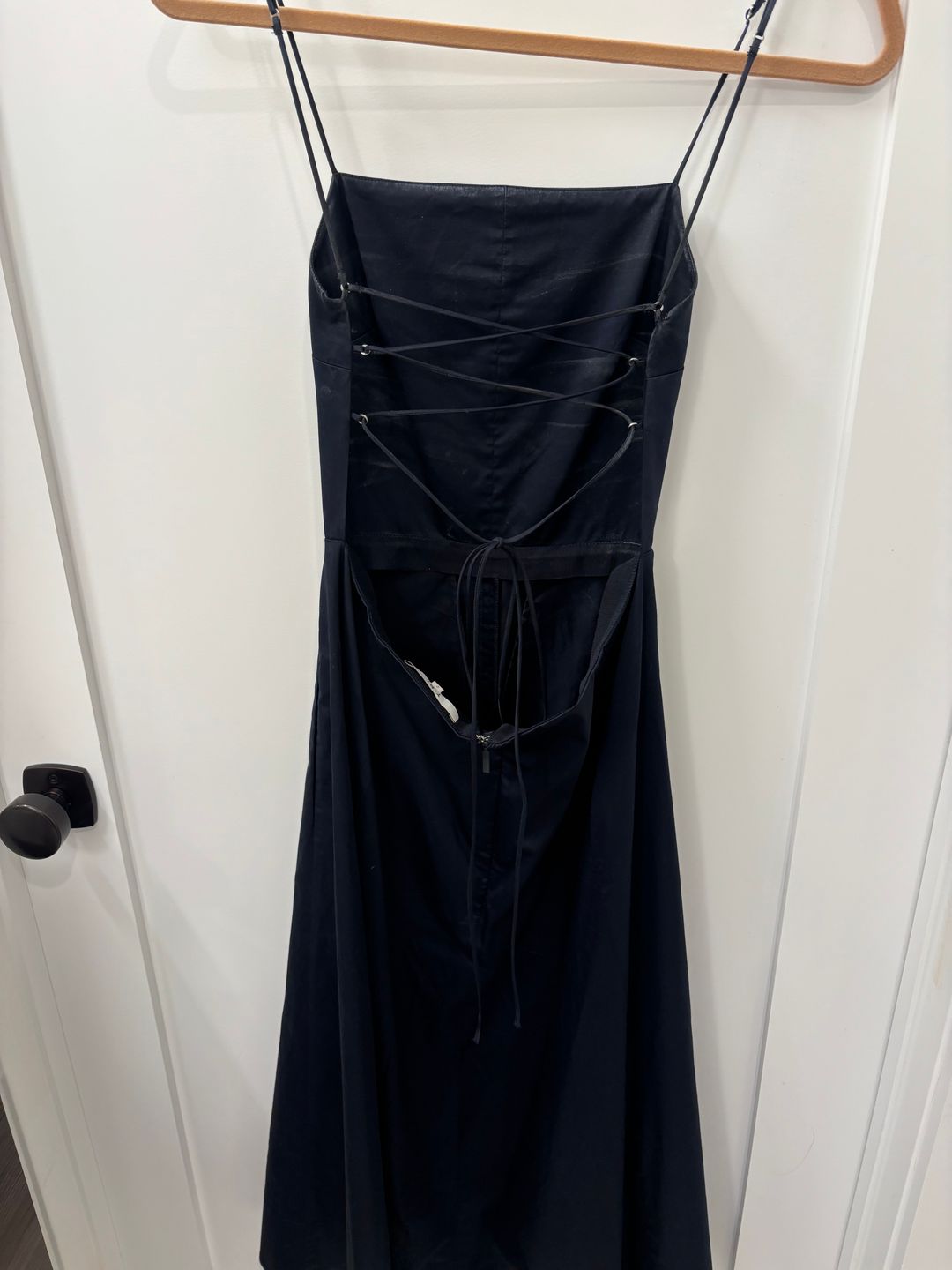 Eco Poplin Strappy Dress