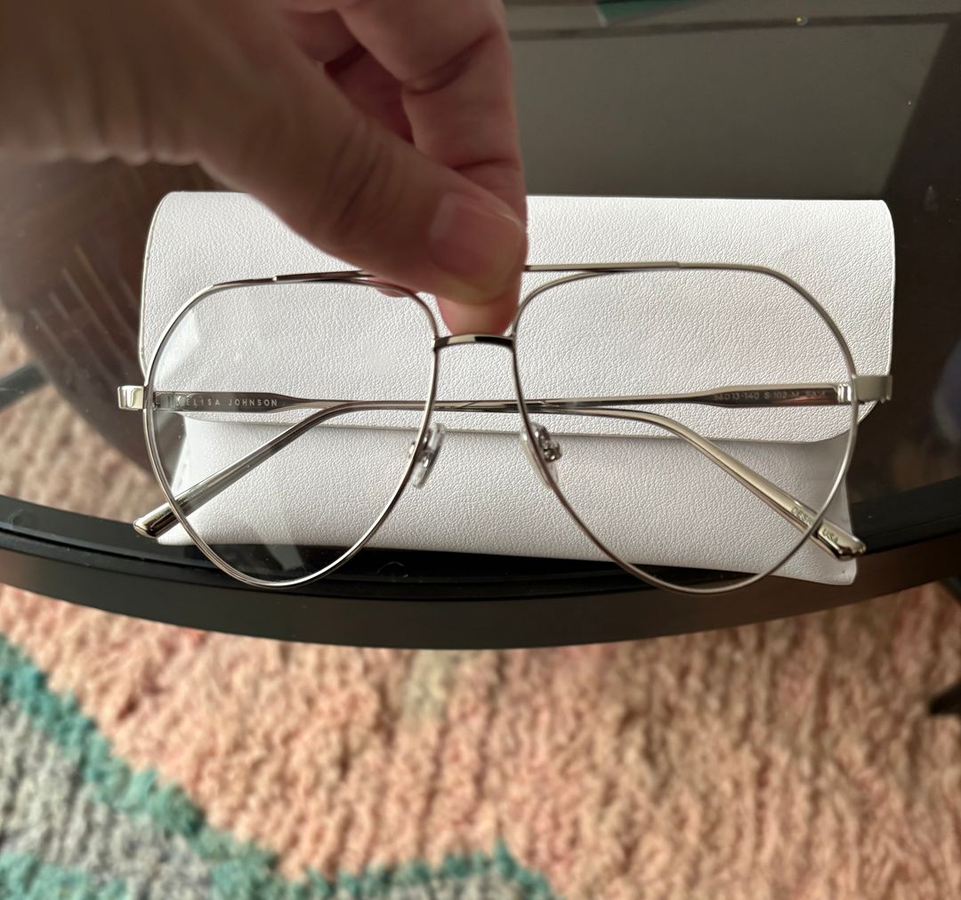 Sam in Silver Metal Optical