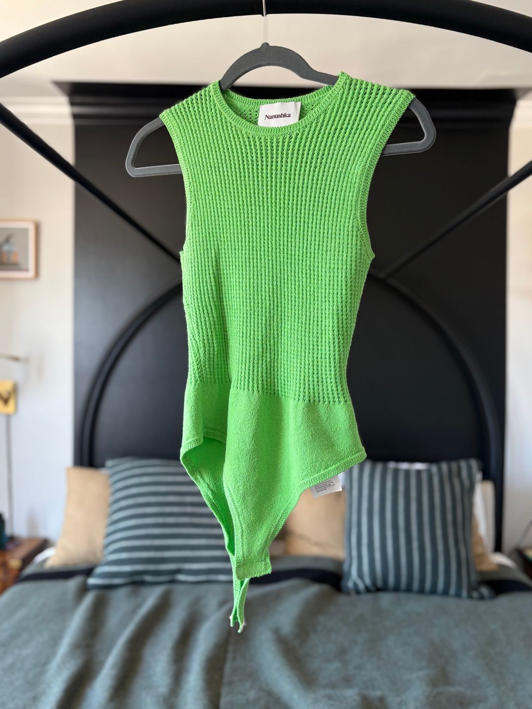 Nanushka Crew Neck Sleeveless Bodysuit