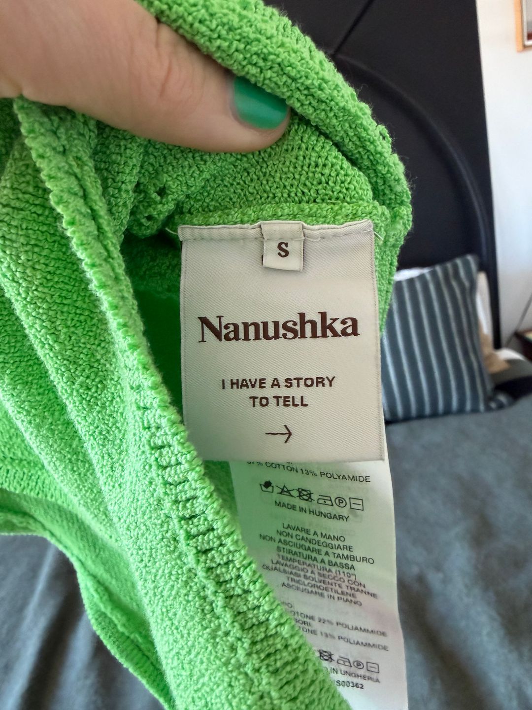 Nanushka Crew Neck Sleeveless Bodysuit