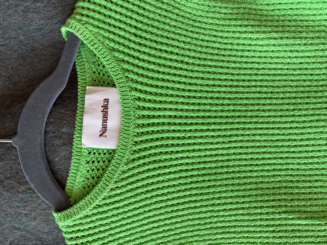 Nanushka Crew Neck Sleeveless Bodysuit