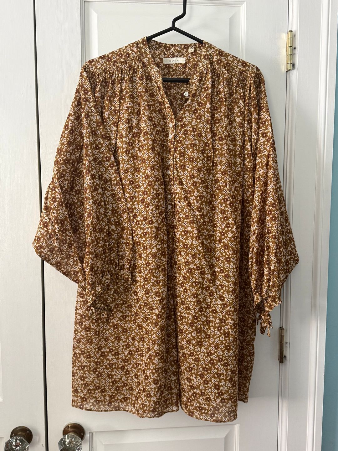 HMD -- OPAL DRESS -- GOLDEN MESA FLOR