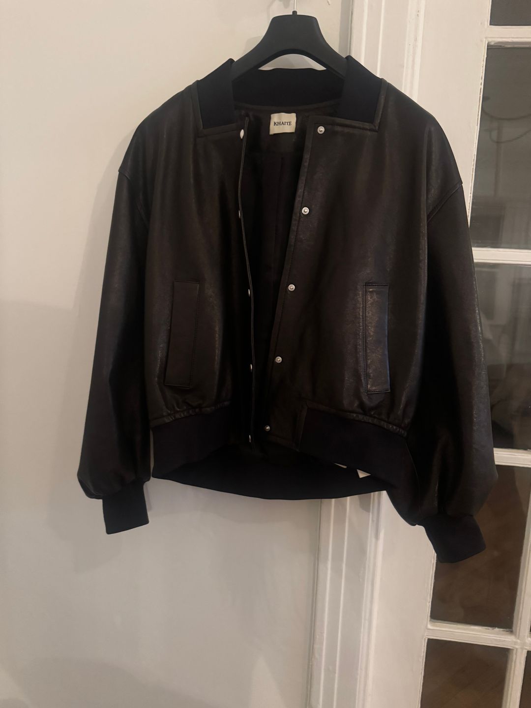 Spence Jacket in Black Leather