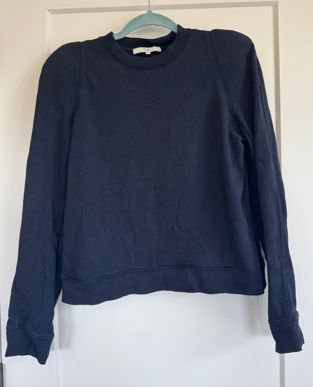 Sculpted Shoulder Sweatshirt