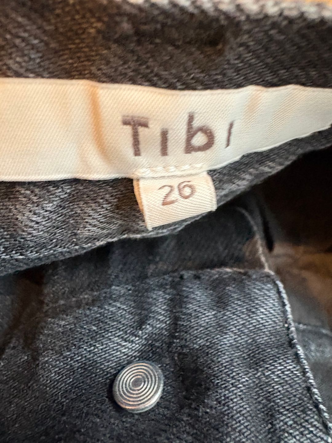 Vintage Black Denim Ryder Jean