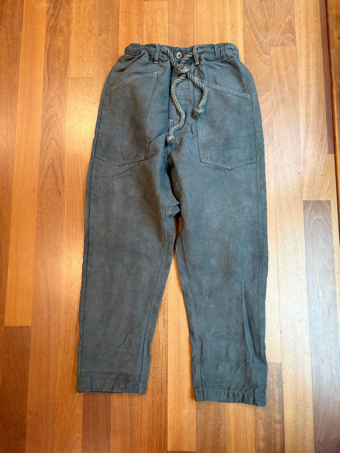 P63 Fatigue Military Hemp/Organic Cotton Uneven Dye Stone