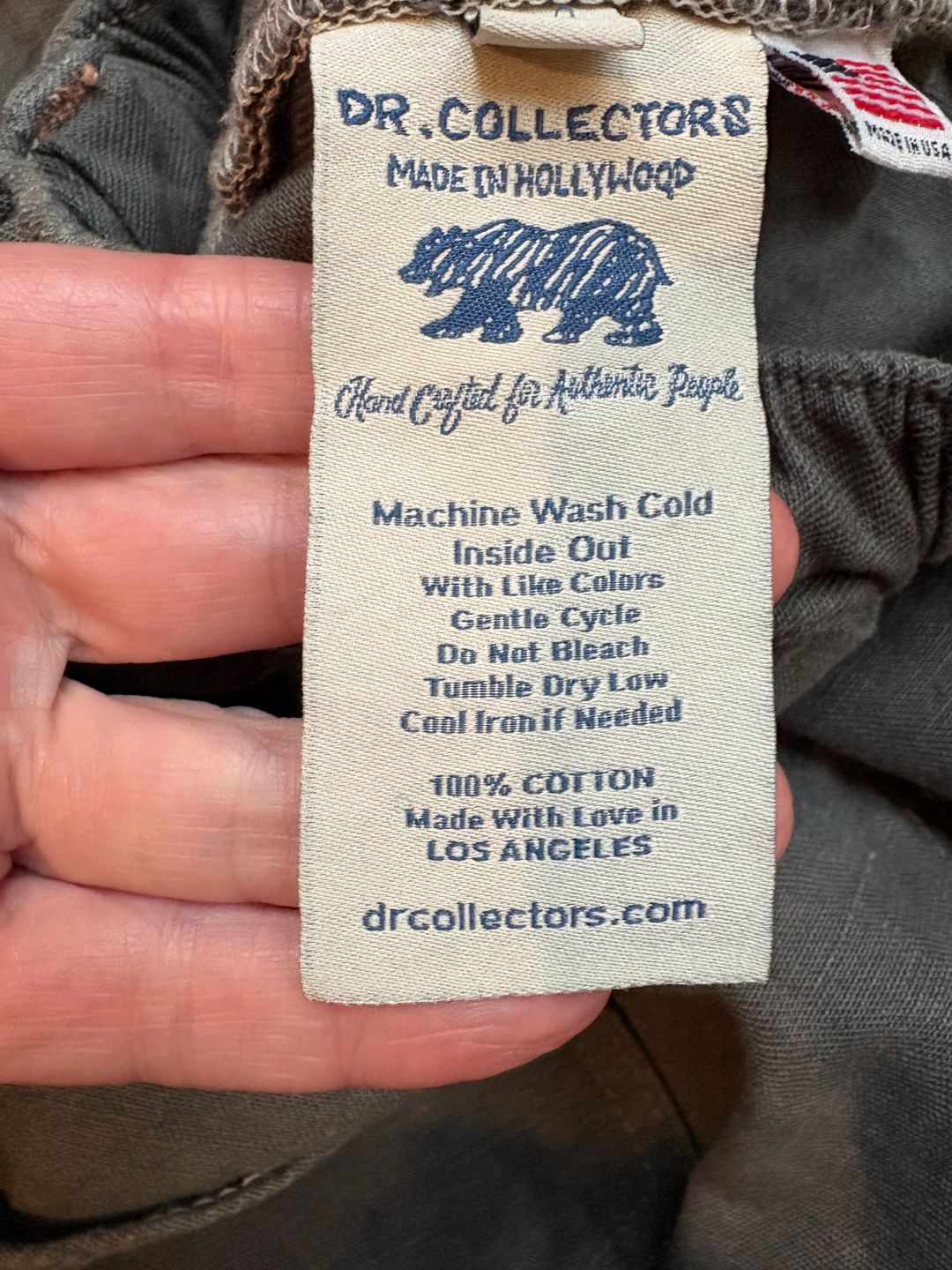 P63 Fatigue Military Hemp/Organic Cotton Uneven Dye Stone