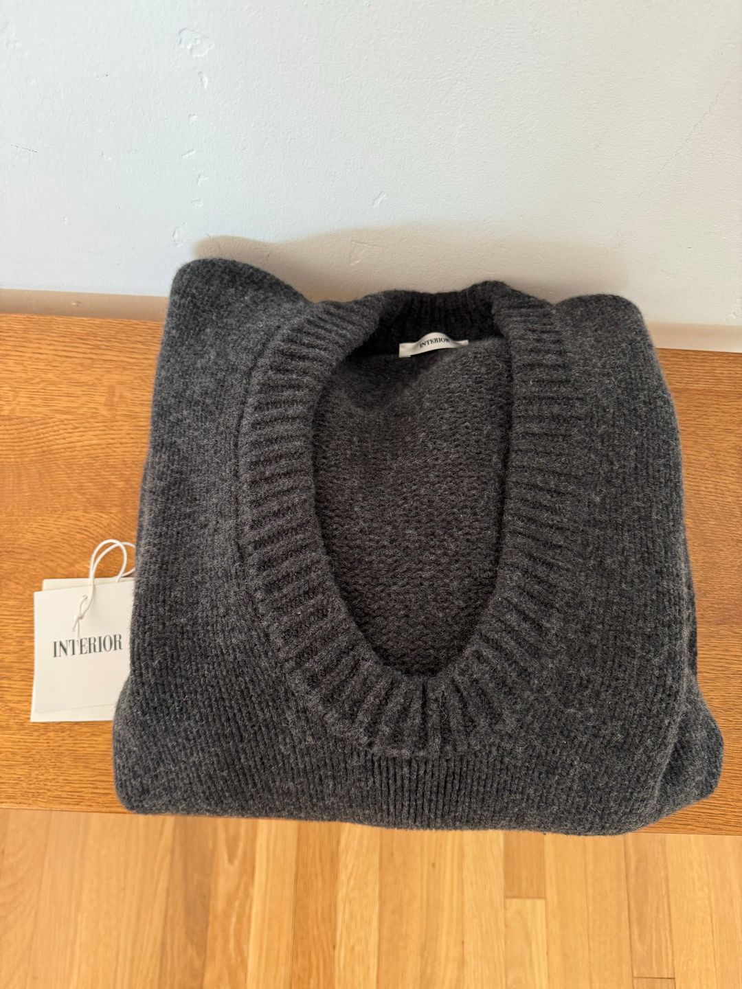 The Bruno Sweater in Charcoal