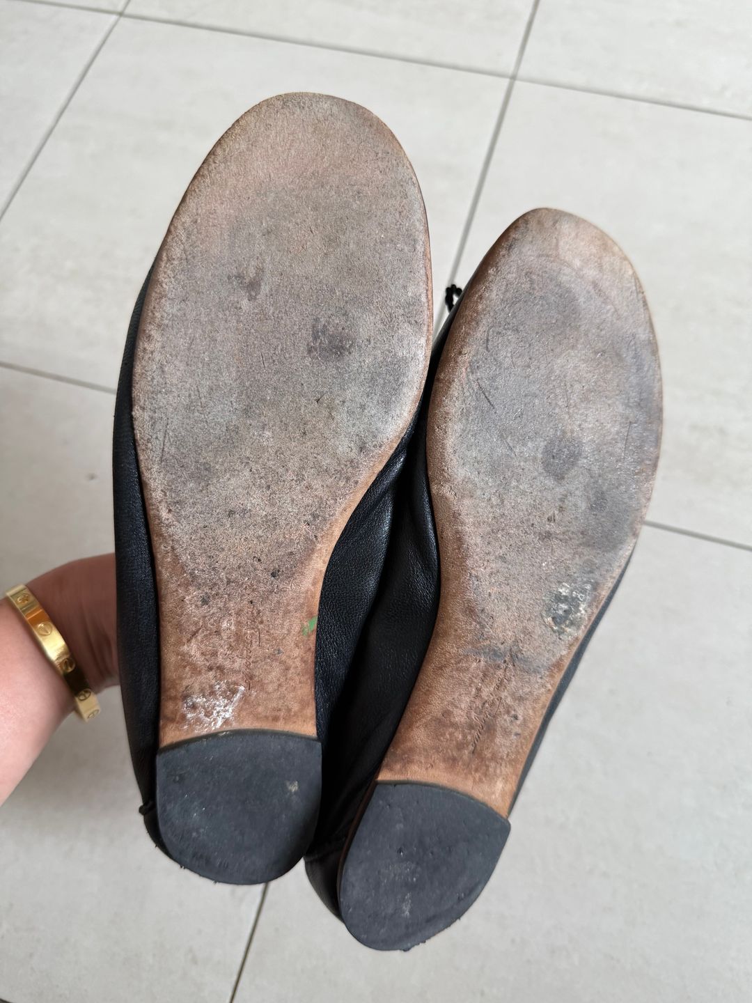 Ferragamo Leather Flats