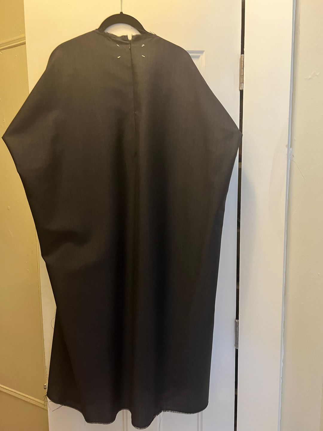 Oversized Frayed Edge Dress