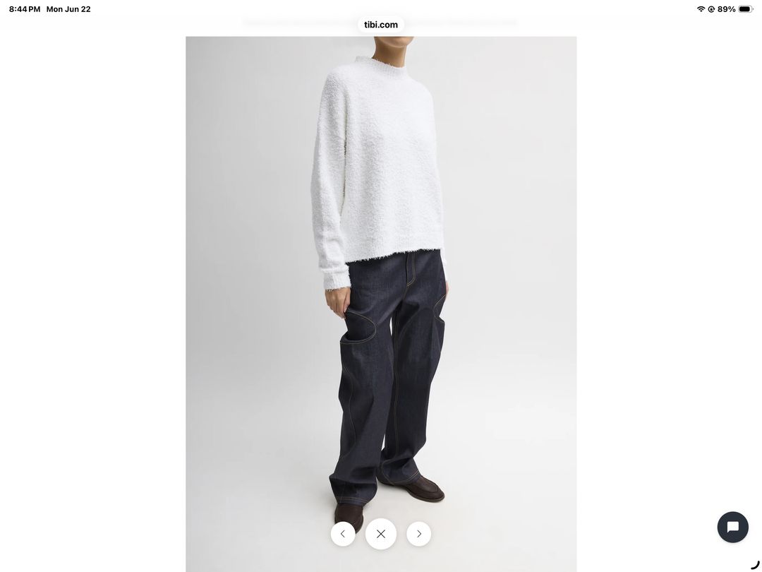 Serviette Crewneck Easy Pullover