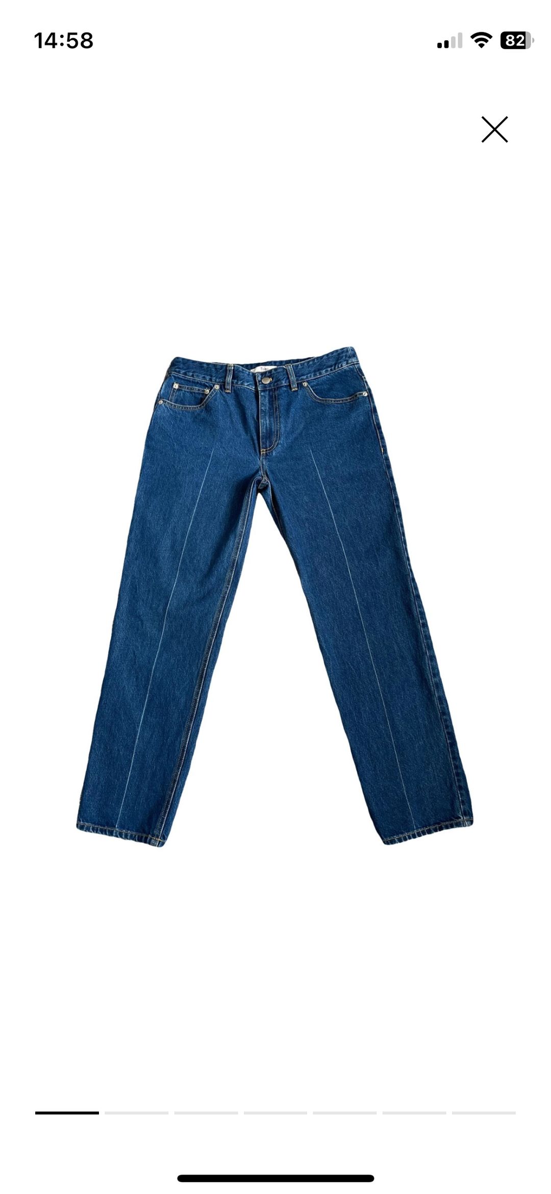 Medium Stone Wash Denim Elfie Jean