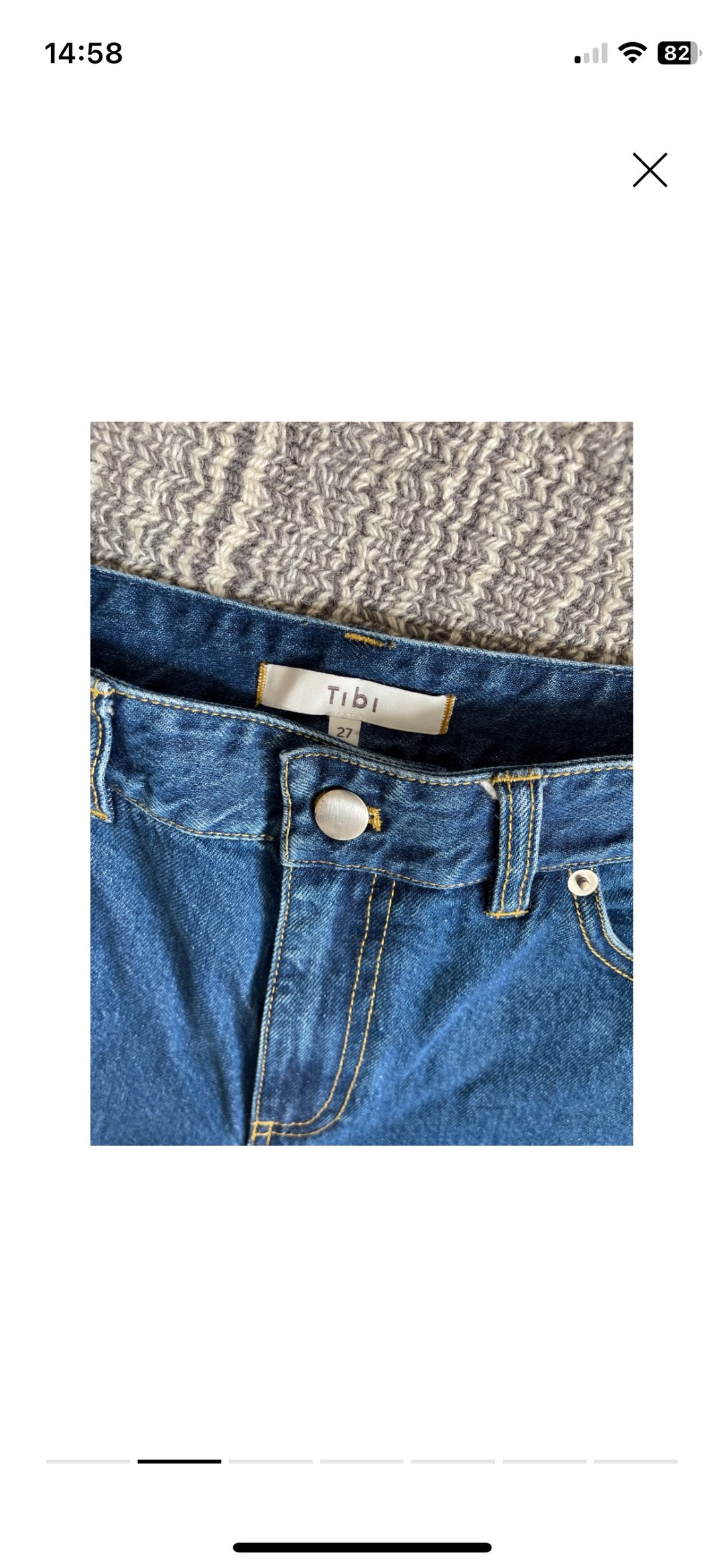 Medium Stone Wash Denim Elfie Jean