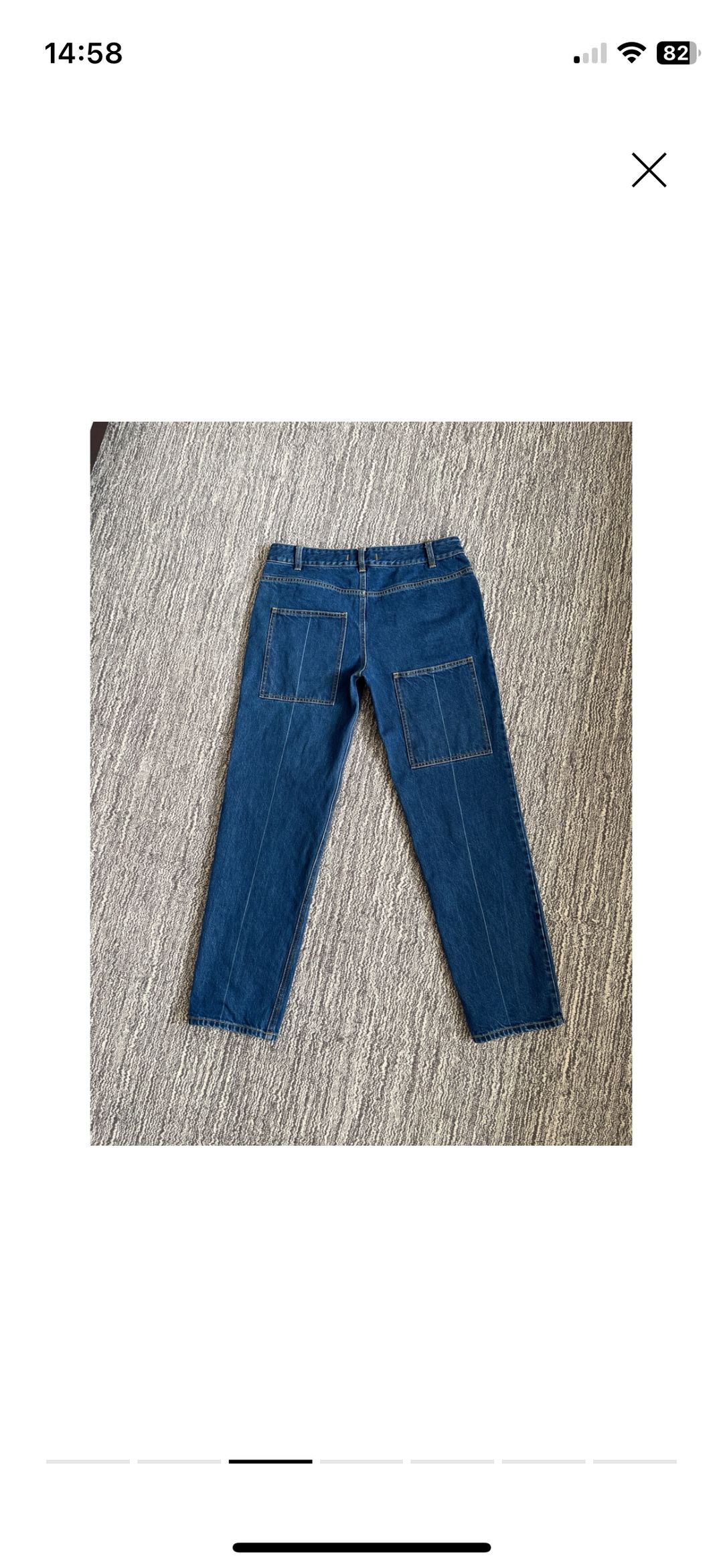 Medium Stone Wash Denim Elfie Jean