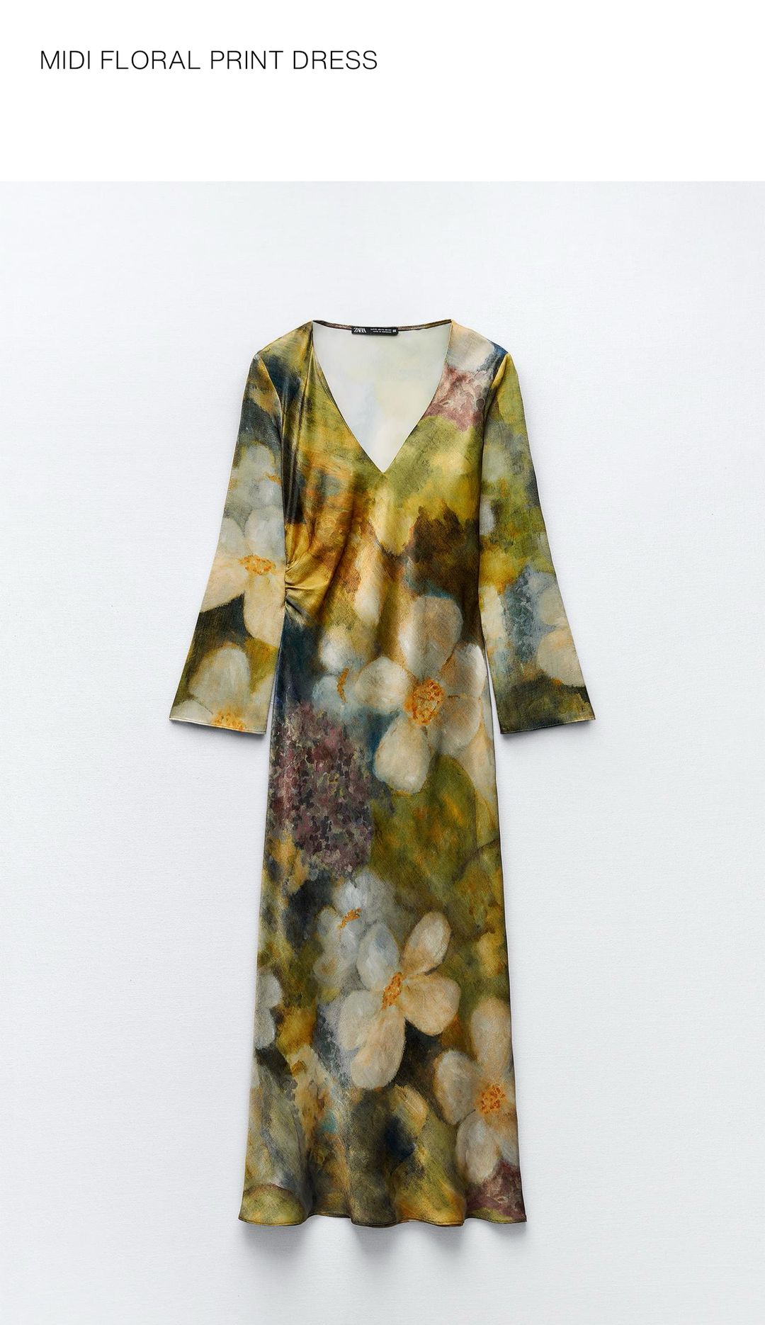 Floral Long-Sleeve Dress