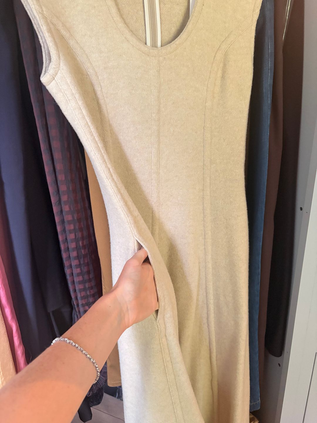 Delilah Dress in Wool Jersey