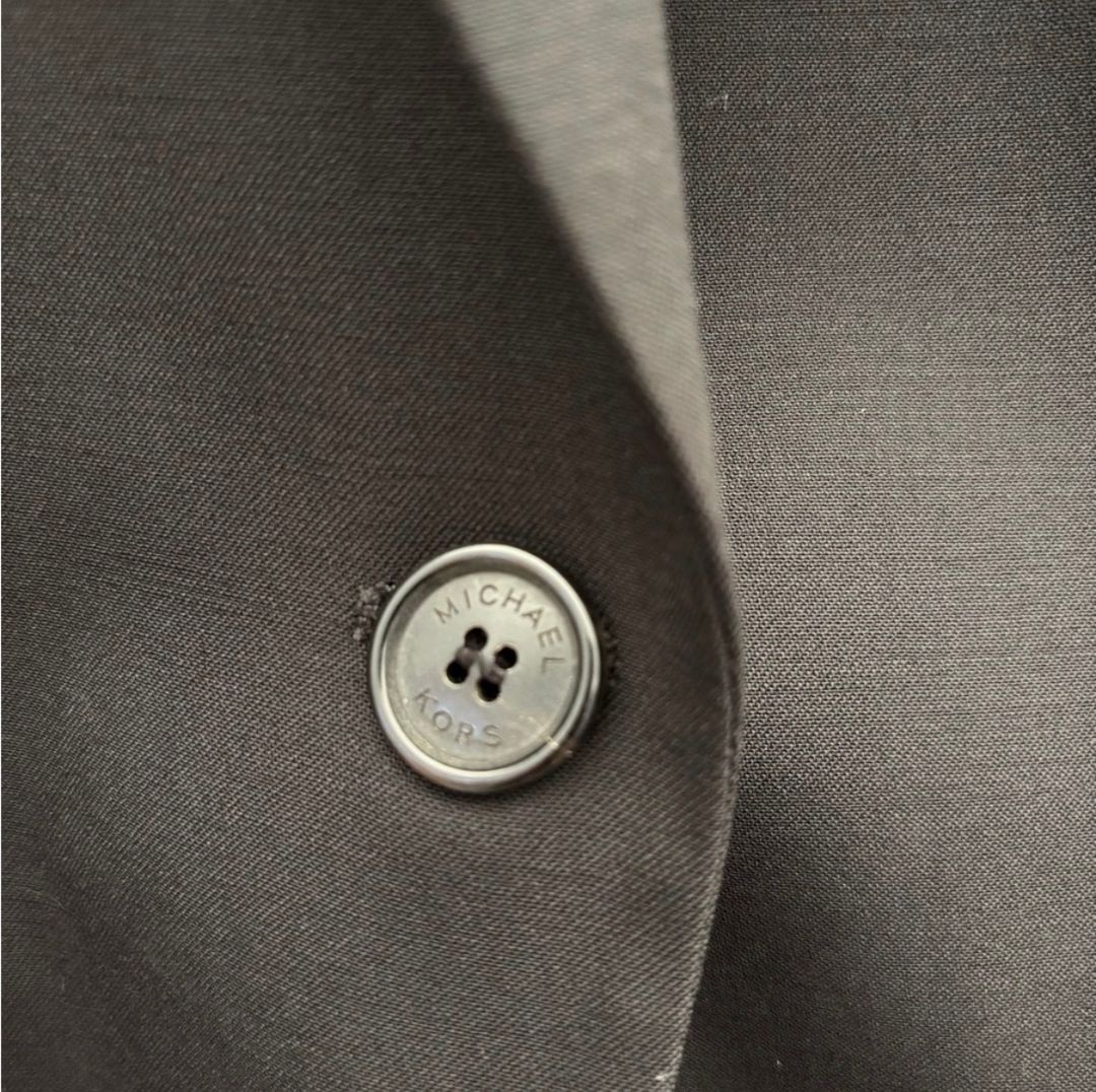 Classic Black Wool Blazer
