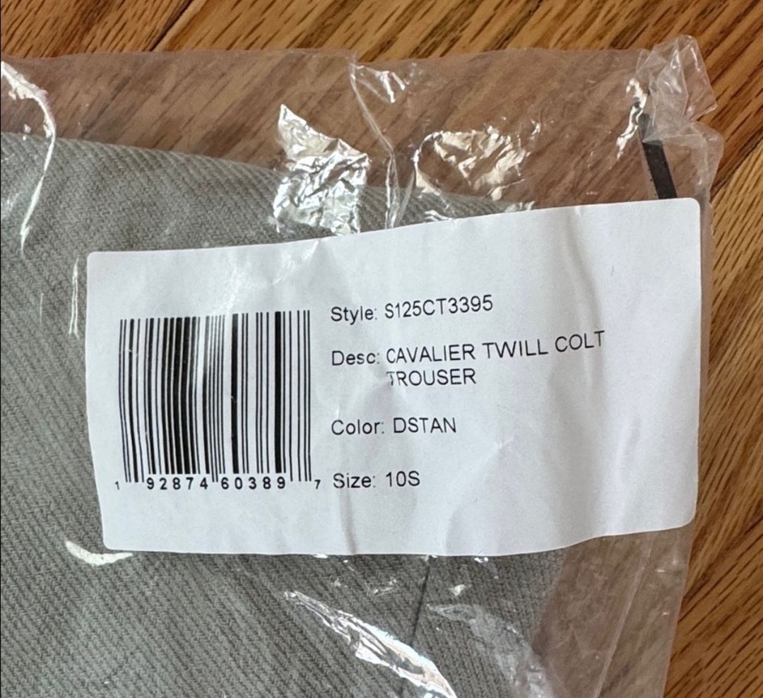 Cavalier Twill Colt Trouser