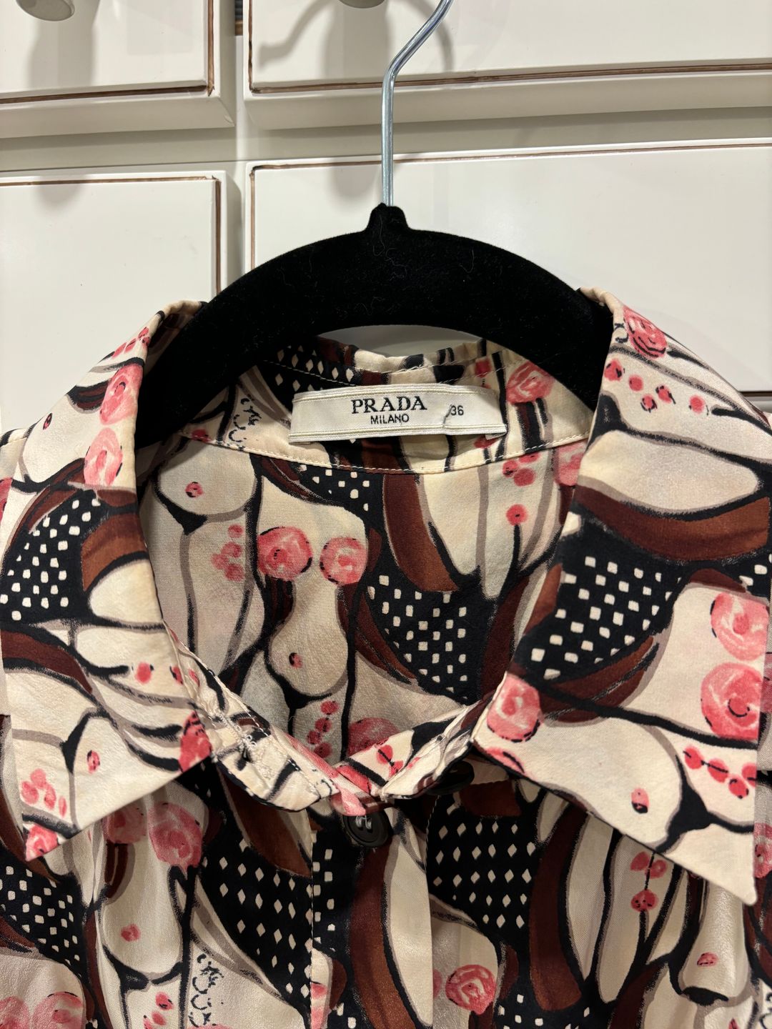 Prada 2001 Naked Lady Print Top - As seen on Carrie Bradshaw