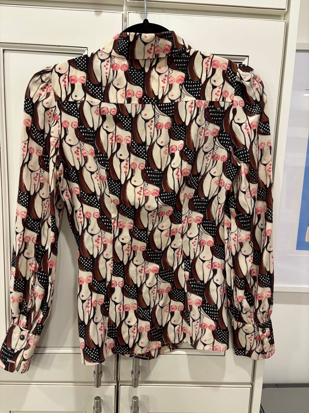 Prada 2001 Naked Lady Print Top - As seen on Carrie Bradshaw