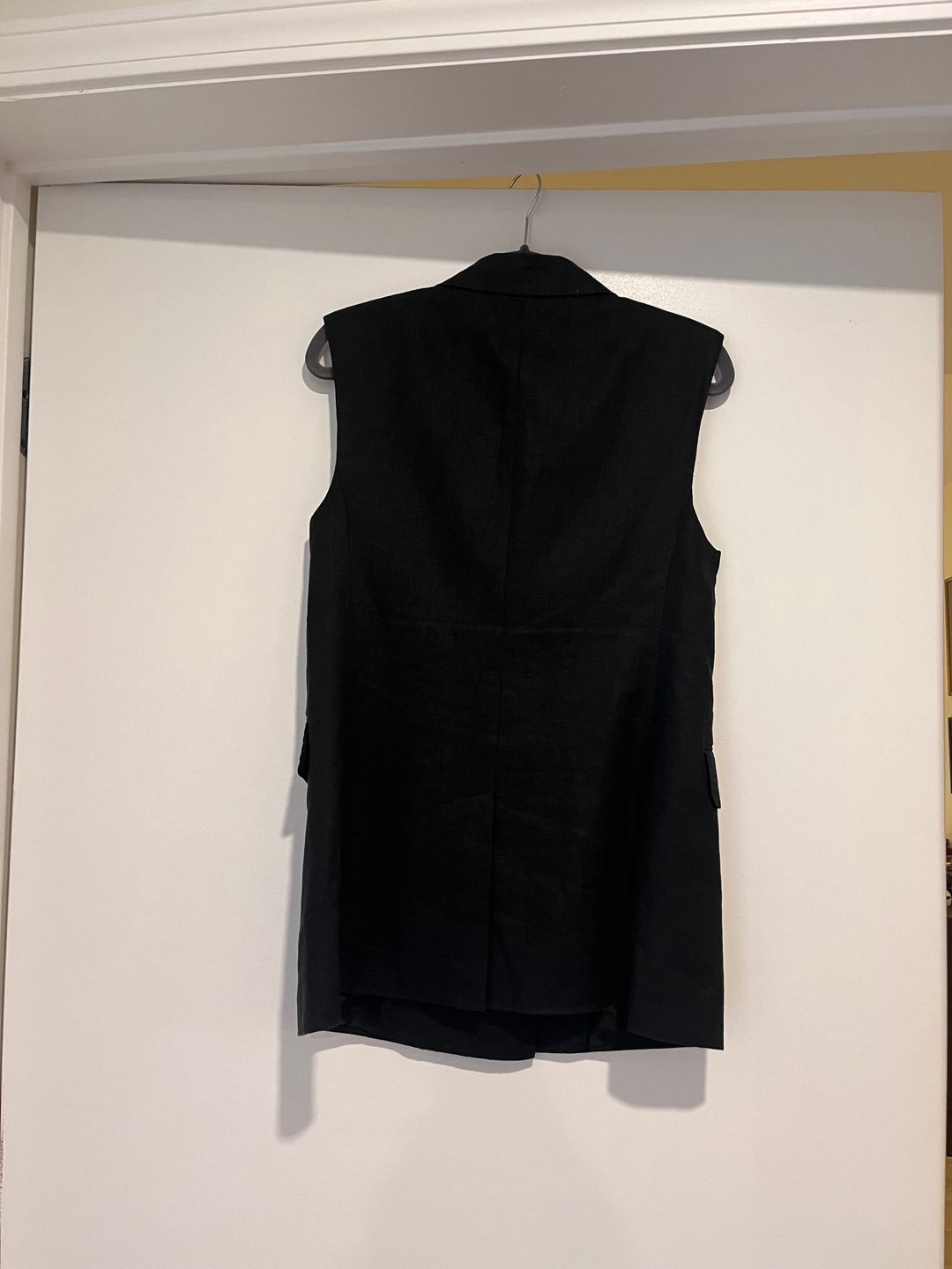 Banana Republic Linen Double Breasted Vest/ Waistcoat 