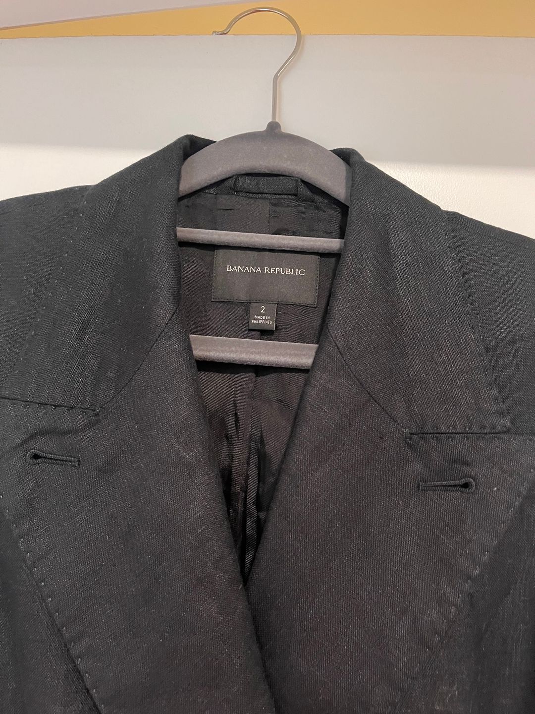 Banana Republic Banana Republic Linen Double Breasted Vest/ Waistcoat 