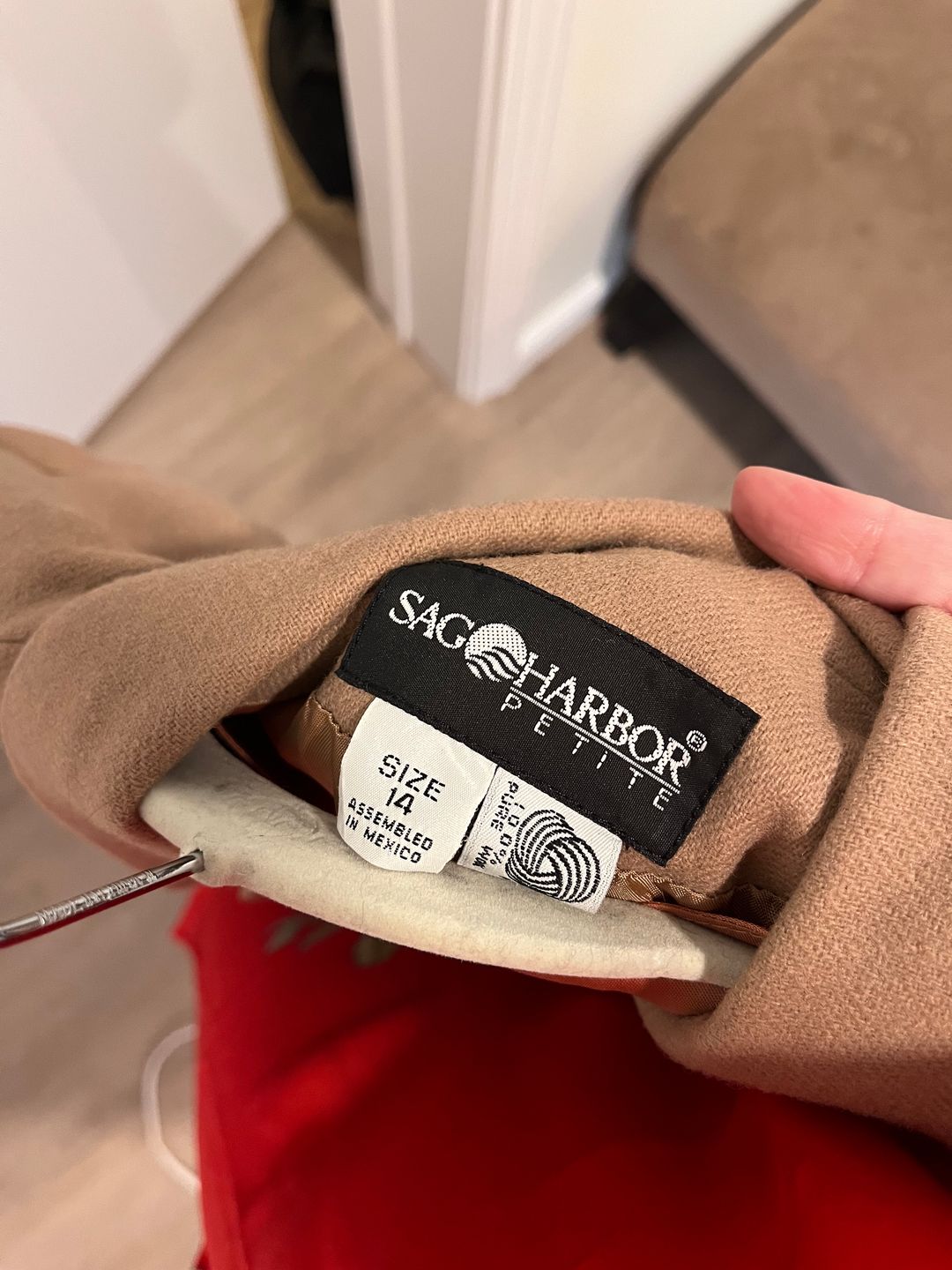 Vintage Wool 2-Piece Suit, Jacket & Waistcoat 